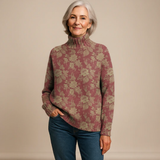 HARRIET | RETRO ROSE PRINT STRICKTURTLE