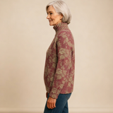 HARRIET | RETRO ROSE PRINT STRICKTURTLE